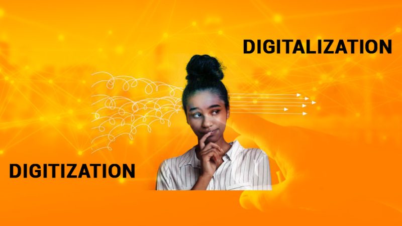 Difference between digitization and digitalization
